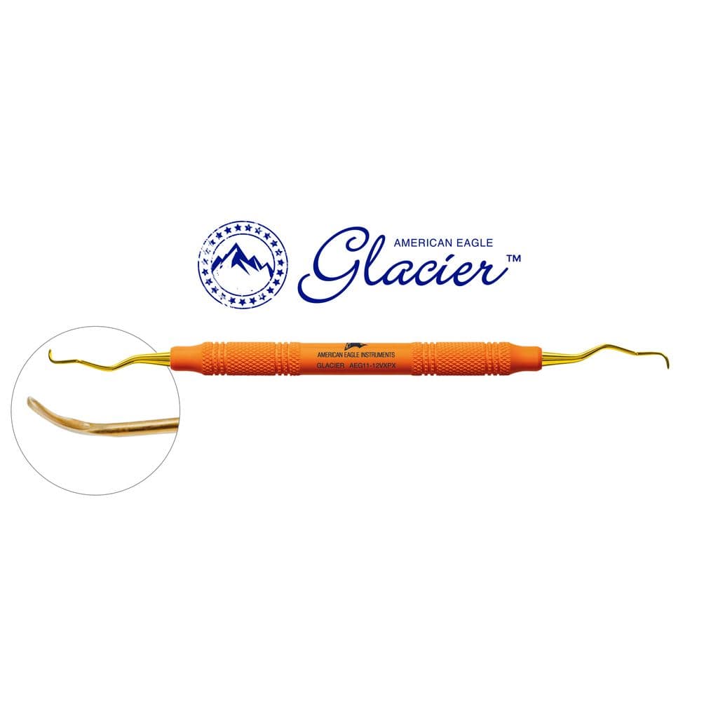Glacier™ Gracey Standard 11-12, posterior, mesial, XP² Technology™, Resin handle