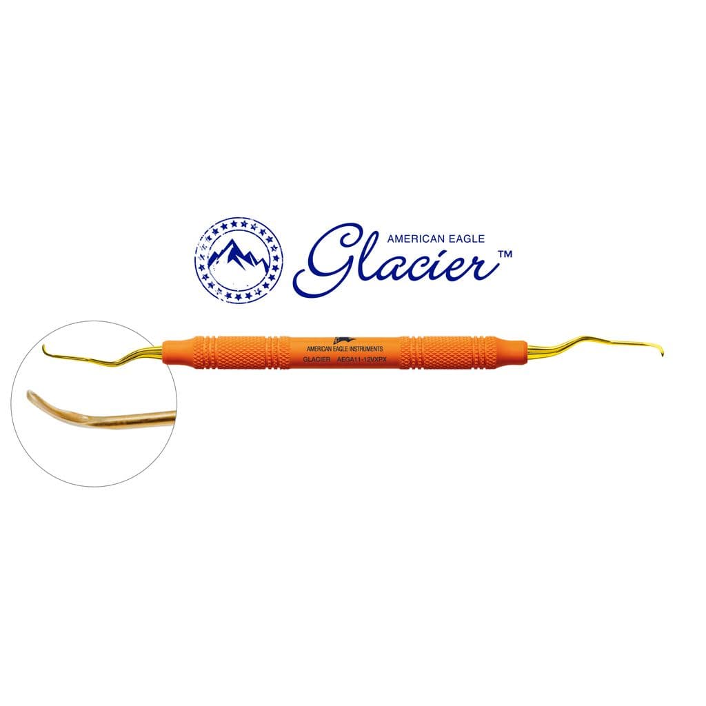 Glacier™ Gracey +3 Access 11-12, posterior, mesial, XP² Technology™, Resin handle