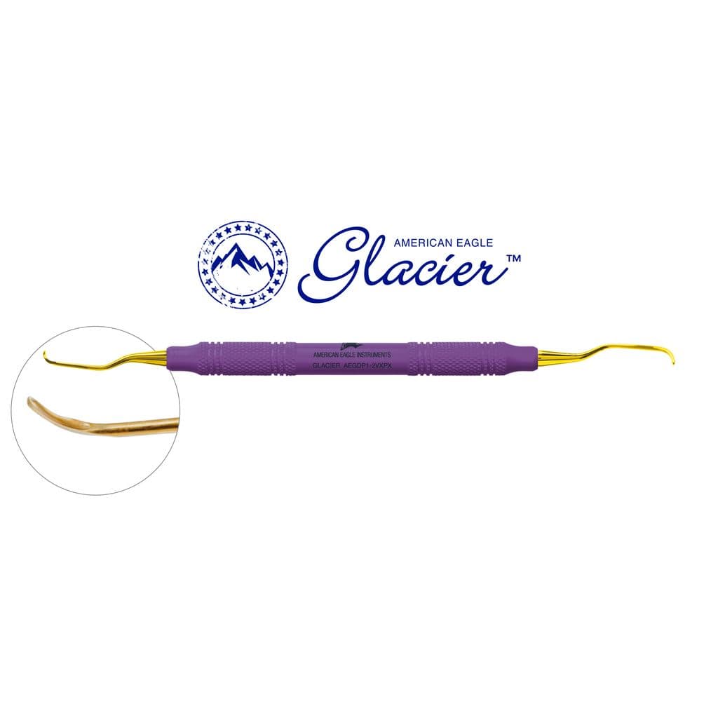 Glacier™ Gracey +3 Deep Pocket 1-2, XP² Technology™, Resin handle