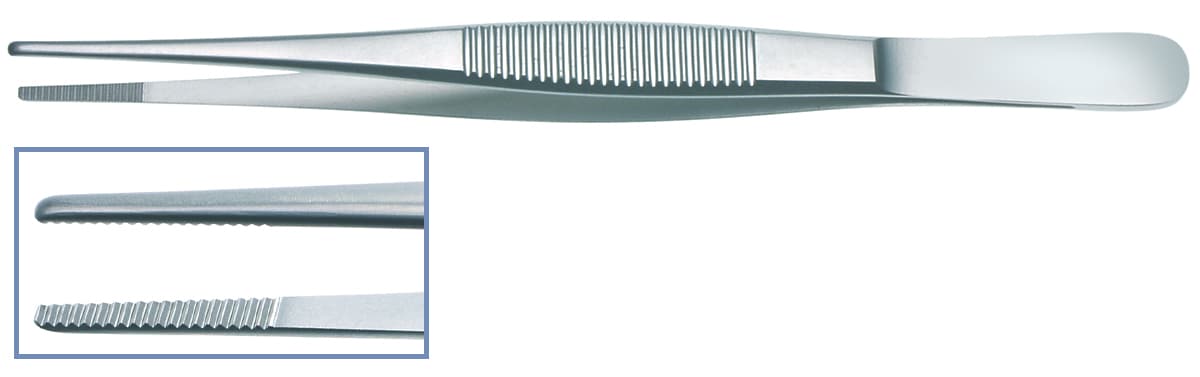 Salvin Dressing/Tissue Forcep 6" (15.2cm)