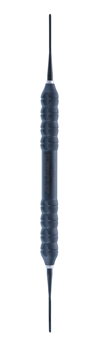 Tunneling Instrument 1.2 mm, Str. + Cvd., DLC Coated, Black PEEK Handle