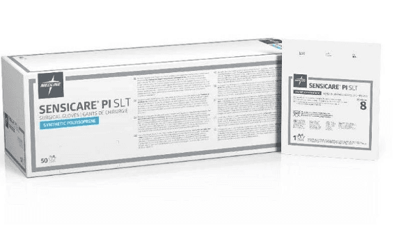 Sensicare® PI Synthetic Surgical Gloves - Size 7.5 - Box of 50