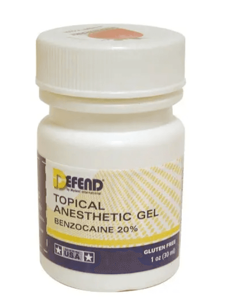 Defend Topical Anesthetic 1 oz. Jar - Raspberry
