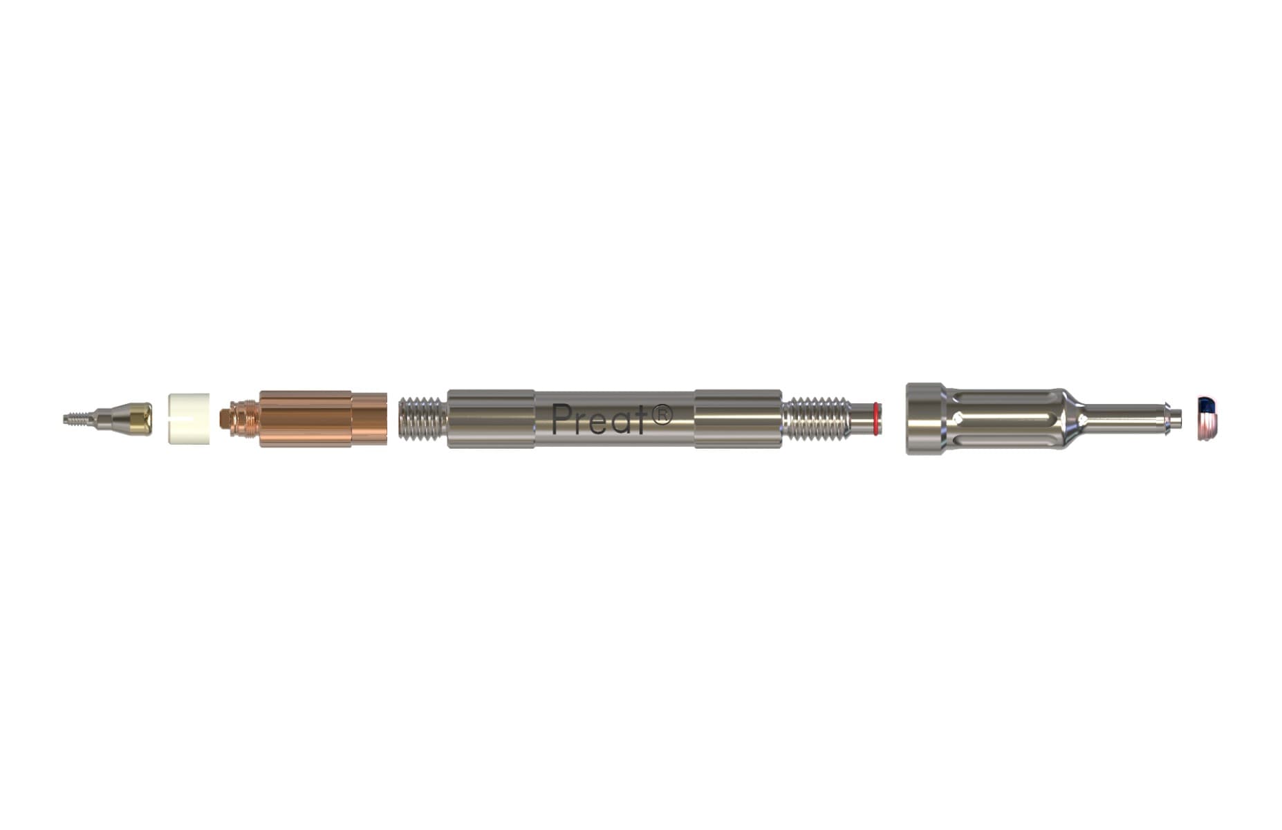 PreatLoc™ Universal Instrument 4-piece with PEEK Abutment Holder Sleeve